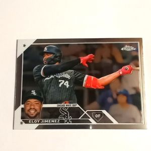 Eloy Jiménez 2023 Topps Chrome Card